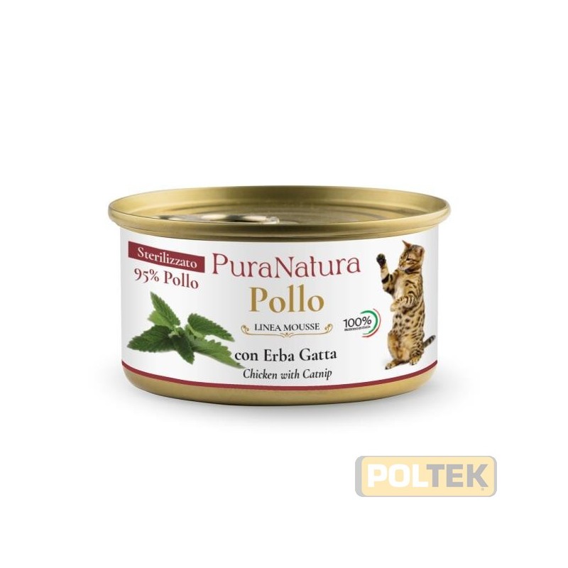 PURA NATURA CANE VASCHETTA ADULT VITELLO MELE gr 150