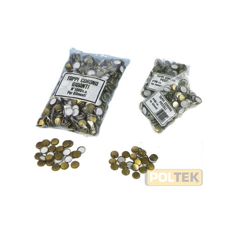 TAPPO CORONA GRANDE mm 29 ORO