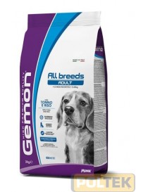 GEMON CANE ALL BREEDS ADULT TONNO E RISO kg 3