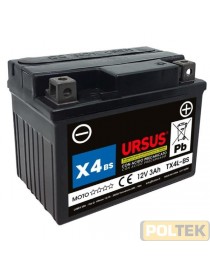 BATTERIA PER MOTO URSUS X4 YTX4L-BS