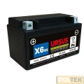BATTERIA PER MOTO URSUS X6 YTX7A-BS