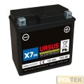 BATTERIA PER MOTO URSUS X7 YTX7L-BS