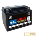 BATTERIA PER MOTO URSUS X9 YTX9-BS