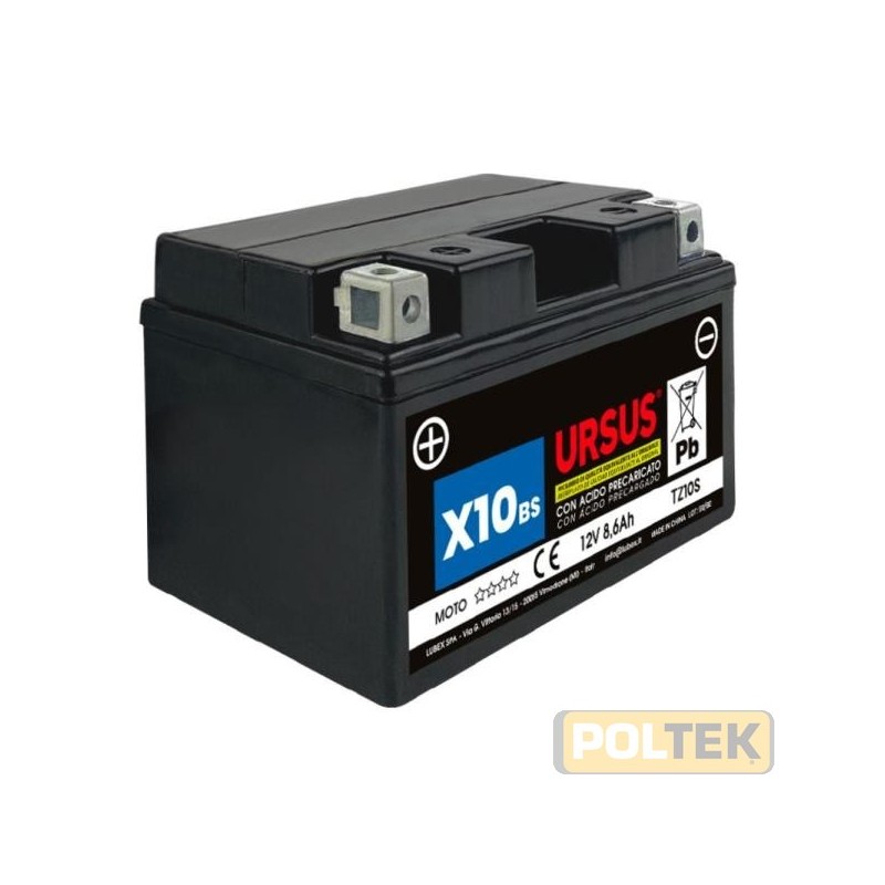 BATTERIA PER MOTO URSUS X10 YTZ10-S