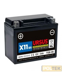 BATTERIA PER MOTO URSUS X11 YT12B-BS