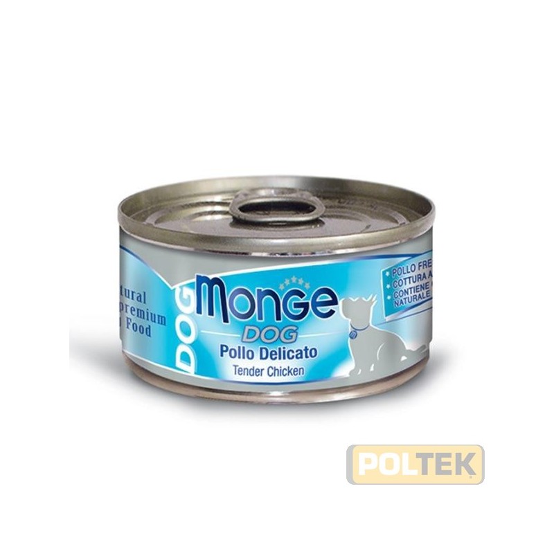 Alimento complementare per cani adulti. Teneri e gustosi pezzetti di pollo delicato, cotti al forno, creati per deliziare il pal