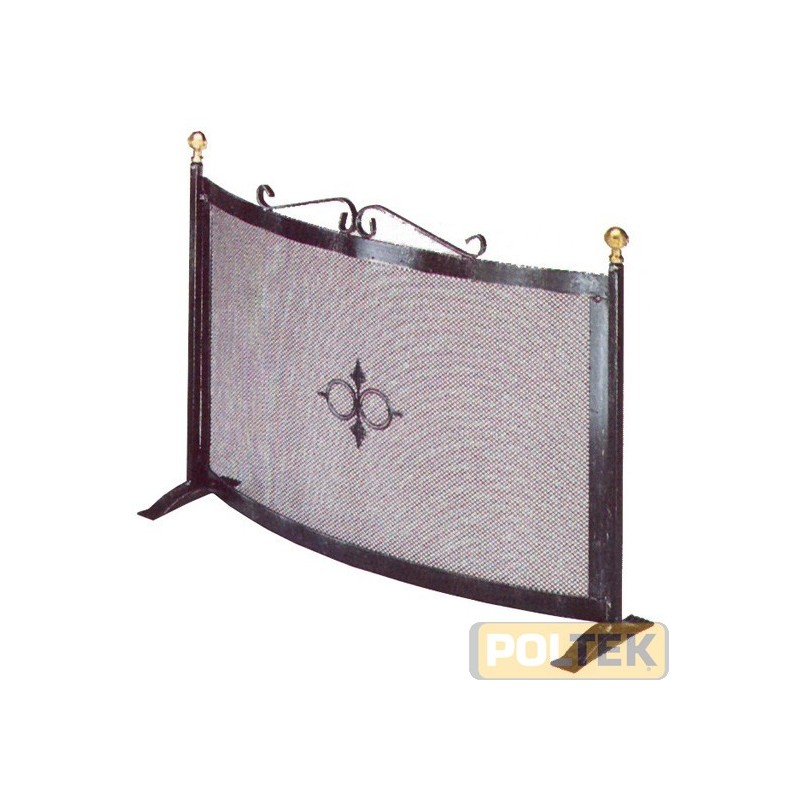 PARASCINTILLE FERRO BATTUTO CURVO cm 60