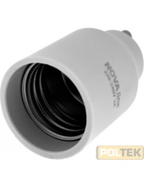 ADATTATORE PORTA LAMPADA DA GU10 A E27