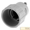 ADATTATORE PORTA LAMPADA DA GU10 A E14