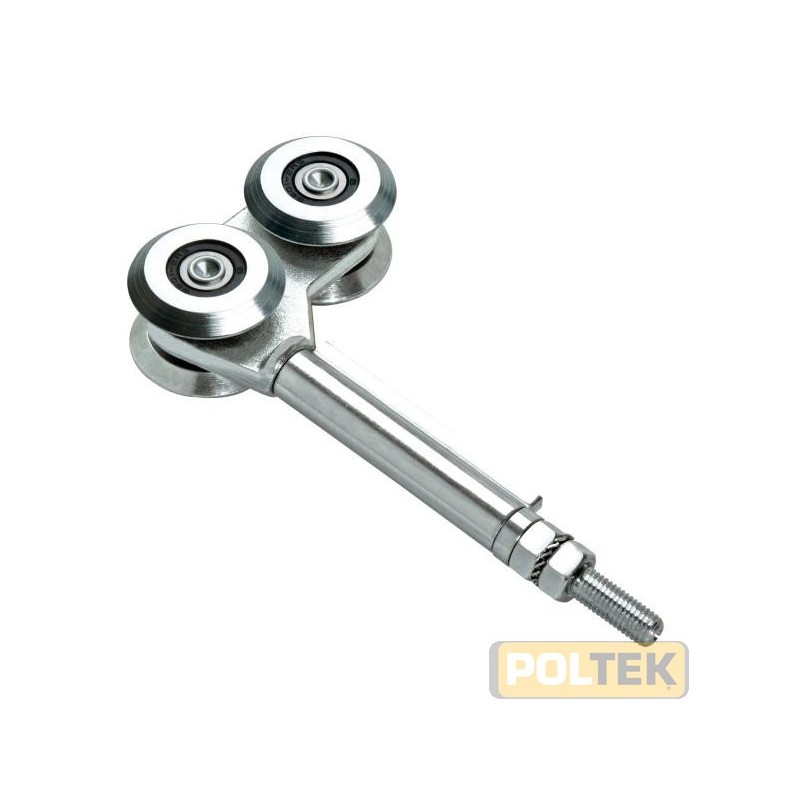 COMUNELLO SCORREVOLE 4 RUOTE C/CUS. CERNIERA 1 ALA mm 44