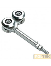 COMUNELLO SCORREVOLE 4 RUOTE C/CUS. CERNIERA 1 ALA mm 54