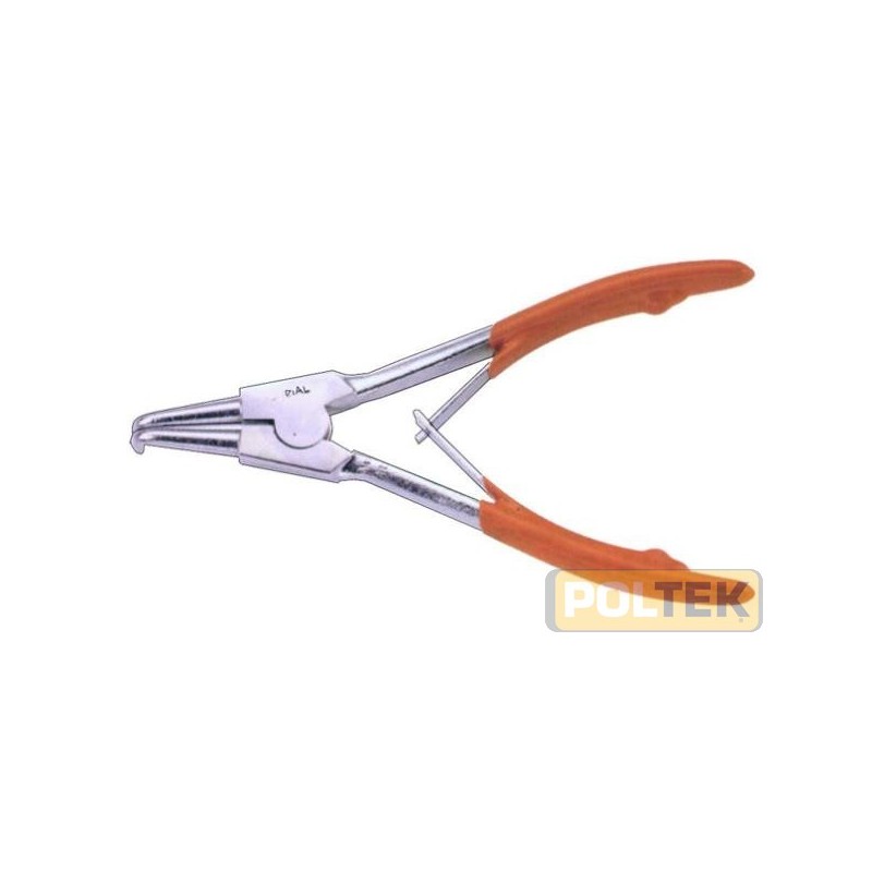 Pinza in accicio chrom vanadium com impugnatura in plastica.