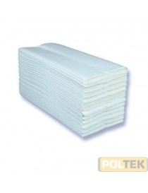 ASCIUGAMANI PIEGATI "V" PURACELLULOSA 2 VELI mm 205x220