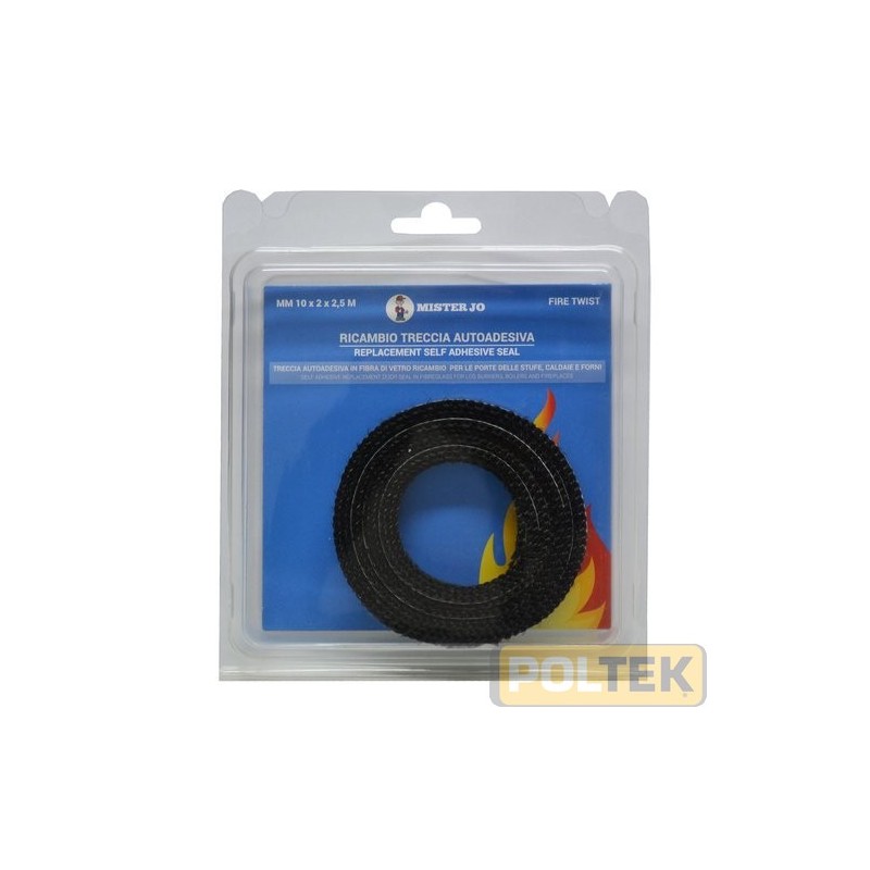 RICAMBIO TRECCIA AUTOADESIVA mm 10x2x2,5