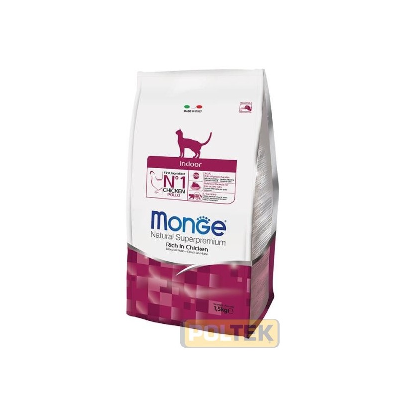 MONGE CAT NATURAL INDOOR gr.400