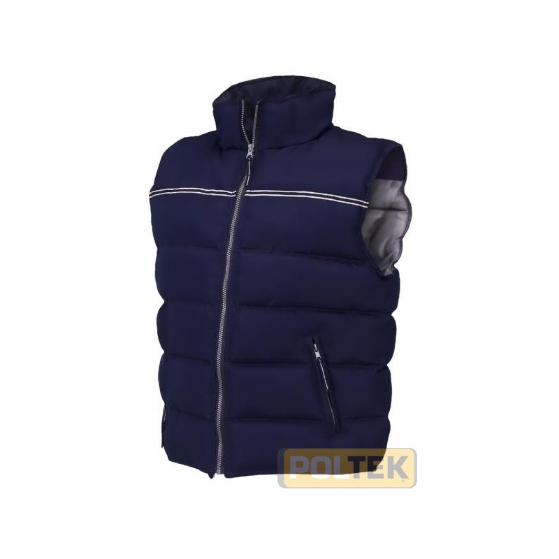 GILET ISSA MULTITASCHE OCEAN BLU tg. L