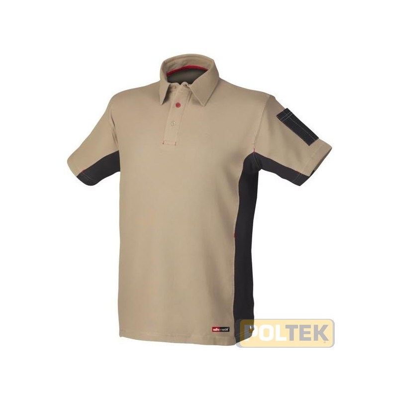 POLO ISSA STRETCH BEIGE tg. L