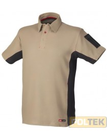 POLO ISSA STRETCH BEIGE tg. M