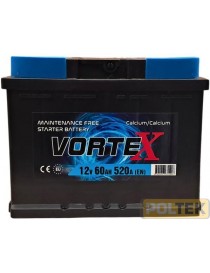 BATTERIA PER AUTO VORTEX 60AH 520A L2