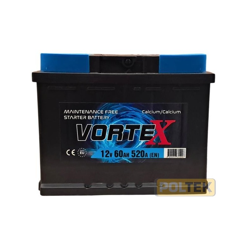 BATTERIA PER AUTO VORTEX 60AH 520A L2
