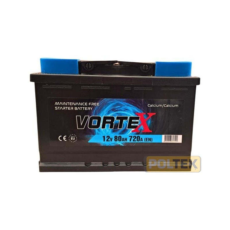 BATTERIA PER AUTO VORTEX 80AH 720A L3