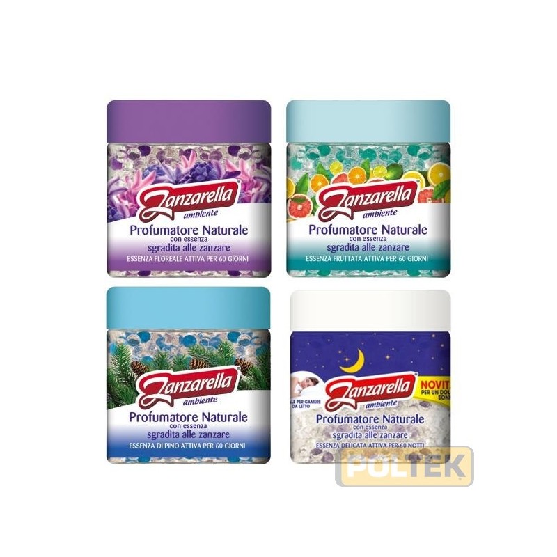 ZANZARELLA PROFUMATORE NATURALE ANTIZANZARE INODORE