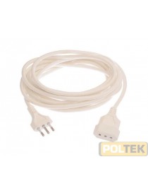 PROLUNGA ROSI mm 3x1 2P+T 10A BIANCA ml 5