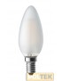 LAMPADA SHOT LED STICK OLIVA SATIN. E14 2W 250lm 2700°K