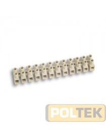 MORSETTIERA 12 POLI PER CAVI SEZIONE MAX 2,5mmq (bl.st.2)