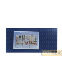 PANNELLO FORATO cm 100x50 ROSSO