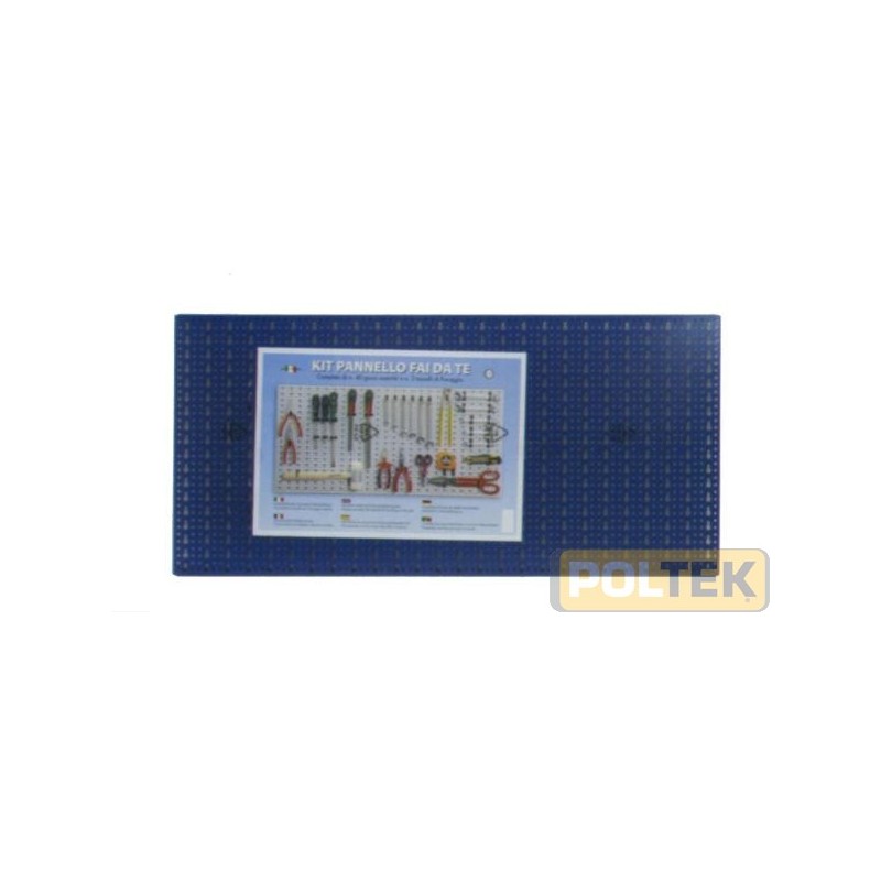 PANNELLO FORATO cm 100x50 ROSSO