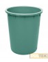 BIDONE IMMONDIZIA INDUSTRIALE VERDE lt 200