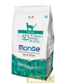 MONGE CAT NATURAL HAIRBALL gr.400