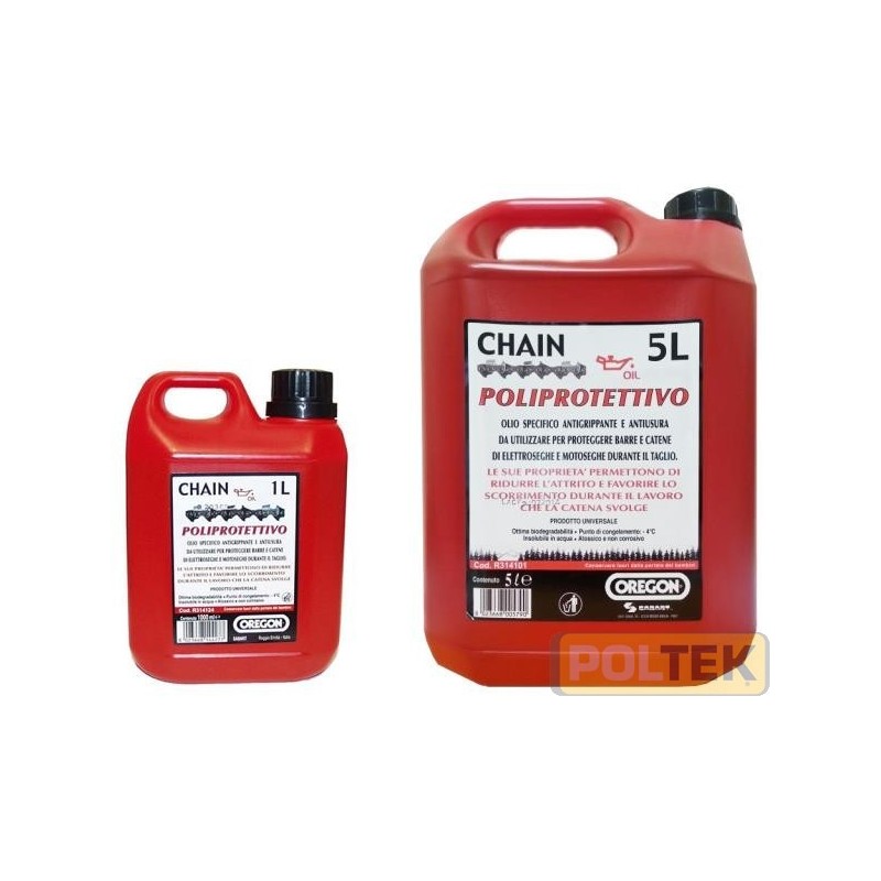 Espressamente realizzato per la protezione di barre e catene formulato con una bilanciata miscela di oli particolarmente resiste