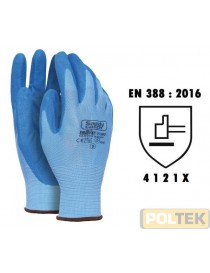 GUANTO ISSA NYLON SPALMATO NITRIL FOAM SABBIA tg. 9