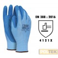 GUANTO ISSA NYLON SPALMATO NITRIL FOAM SABBIA tg. 9