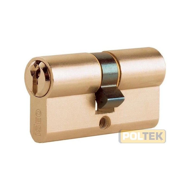 CILINDRO ISEO SAGOMATO F5 OTTONE mm 56 (28+28)