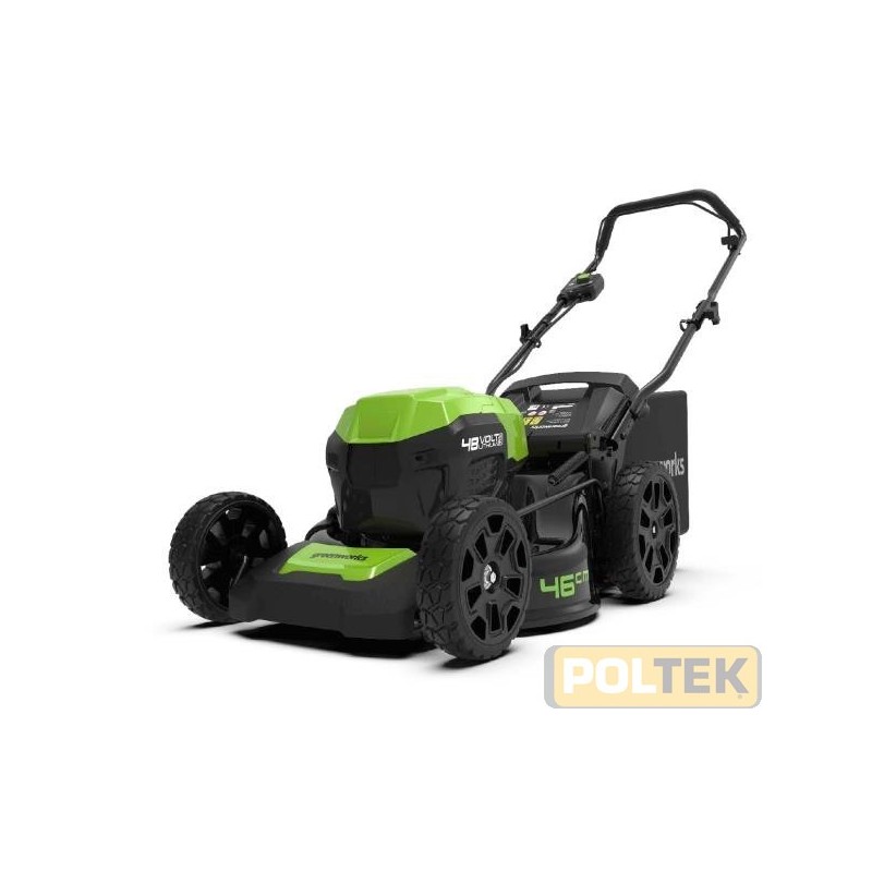 GREENWORKS DVT 48V RASAERBA GD48LM46K4 COMPLETA