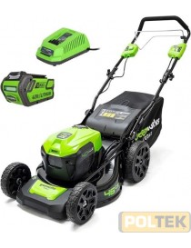 GREENWORKS 40V RASAERBA GD40LM46SPK4 cm 45 TRAZIONE COMPLETA