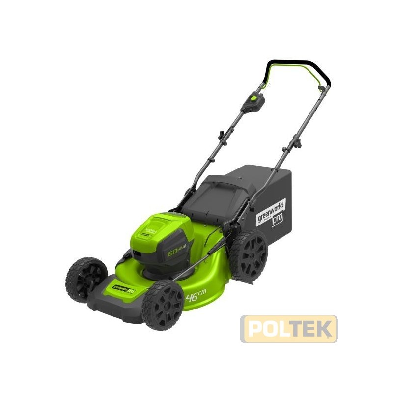 GREENWORKS 60V RASAERBA SEMOVENTE GD60LM46SPK4 cm 46 4Ah