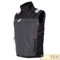 GILET ISSA LUCKY GRIGIO/NERO tg. M