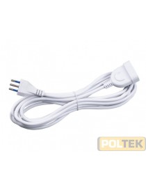 PROLUNGA ROSI mm 3x1,5 2P+T 16A BIANCA ml 5