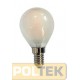 LAMPADA SHOT LED STICK SFERA SATIN. E14 4W 470lm 2700°K