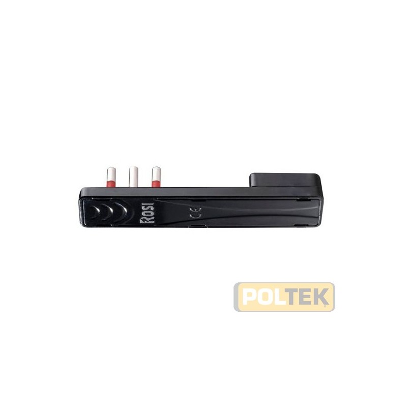 SPINA ROSI ULTRAPIATTA 90° 2P+T 10A NERA