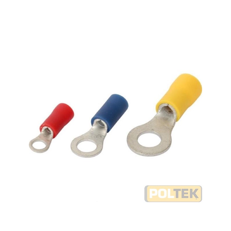 ELEMATIC TERMINALE OCCHIELLO sez. 1,5-2,5 x d. 3,7mm BLU