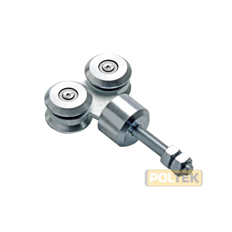 COMUNELLO SCORREVOLE GIREVOLE 4 RUOTE C/CUSCINETTI mm 54