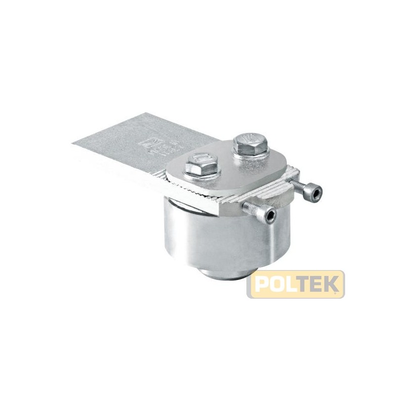 COMUNELLO CARDINE SUPERIORE REGOLABILE C/PIASTRA d. 50