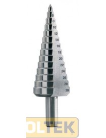 FRESA CONICA KRINO A GRADINI IN HSS mm 4-12