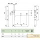 SERRATURA OMEC CATENACCIO E SCROCCO REG. mod. 882 E-80