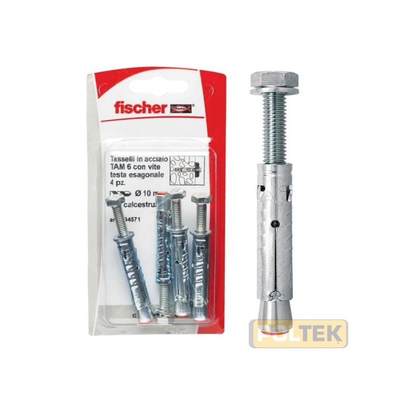 TASSELLO FISCHER BLISTER TAM 8 S/10 (bl.pz.4)